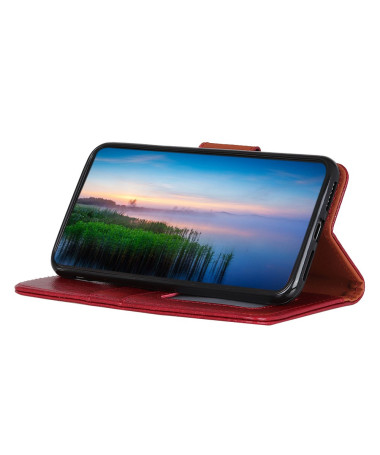 Lyria - Housse OnePlus 13 Nappa Rouge foncé - photo 12
