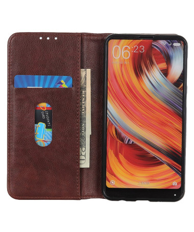 Lagera - Housse OnePlus 13 Cuir Fendu Marron - photo 10