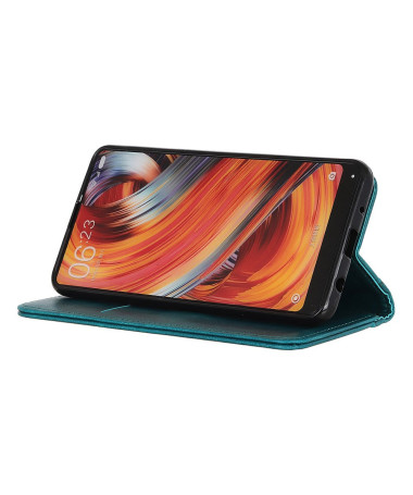 Lagera - Housse OnePlus 13 Cuir Fendu Vert - photo 14