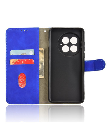 CLASSICO - Étui OnePlus 13 Portefeuille Soft touch Bleu - photo 6