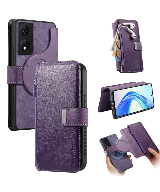 Caseneo - Housse Honor 90 Smart Multifonction 2-en-1 avec Poche Zippée