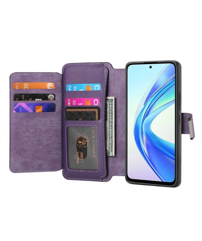 Caseneo - Housse Honor 90 Smart Multifonction 2-en-1 avec Poche Zippée