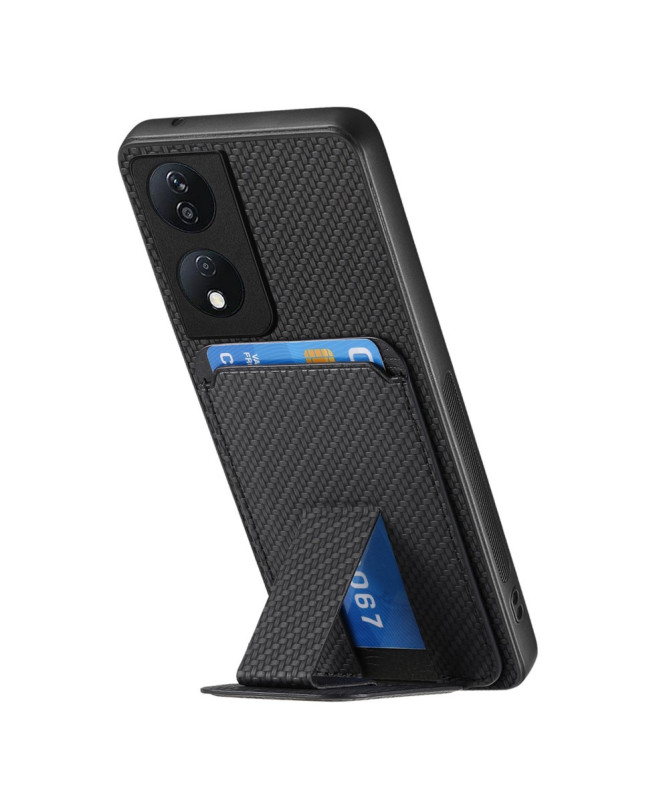 Fibra - Coque Honor 90 Smart avec Texture Fibre de Carbone