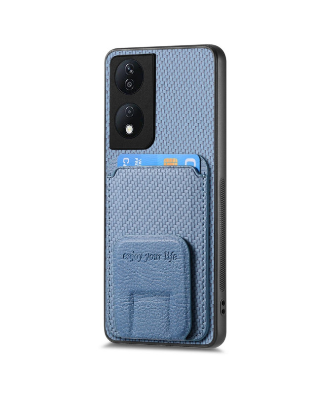 Fibra - Coque Honor 90 Smart avec Texture Fibre de Carbone