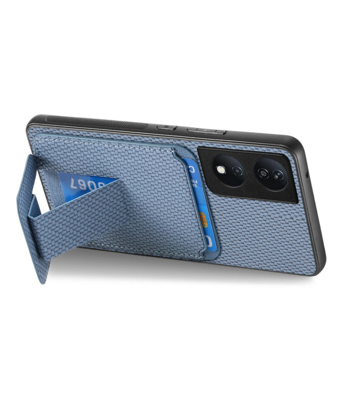 Fibra - Coque Honor 90 Smart avec Texture Fibre de Carbone
