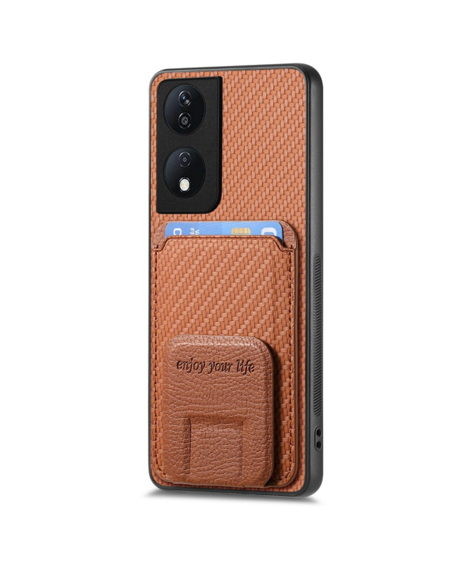Fibra - Coque Honor 90 Smart avec Texture Fibre de Carbone