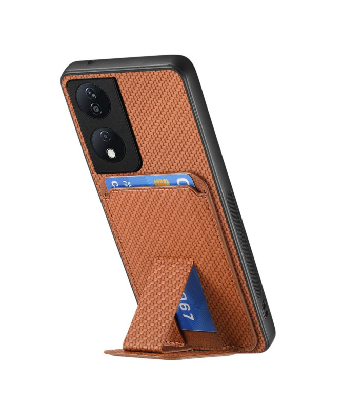 Fibra - Coque Honor 90 Smart avec Texture Fibre de Carbone