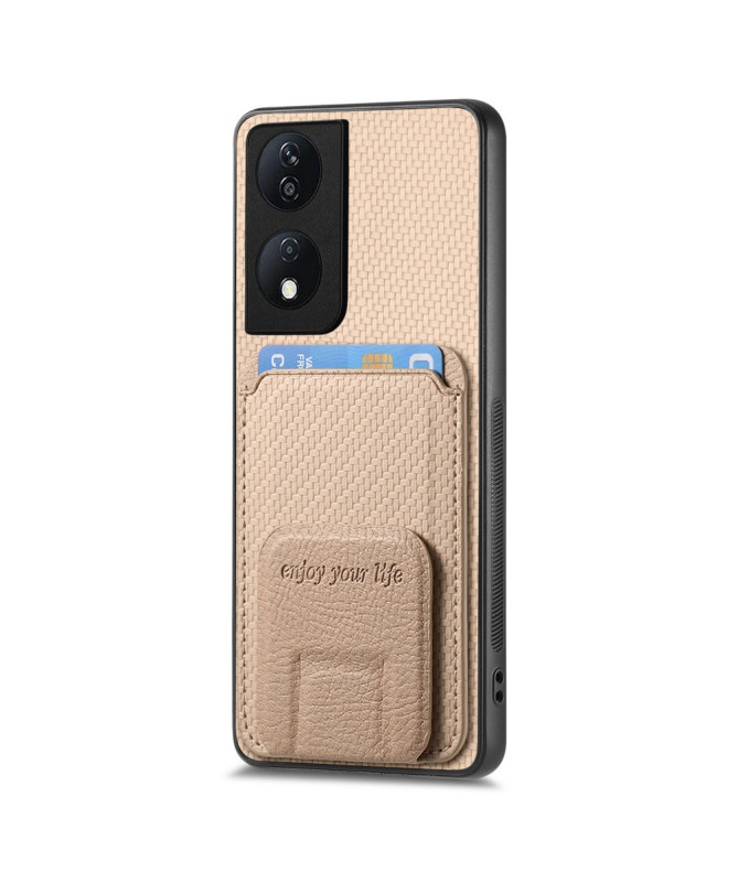 Fibra - Coque Honor 90 Smart avec Texture Fibre de Carbone