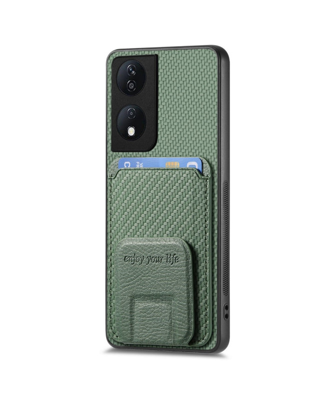 Fibra - Coque Honor 90 Smart avec Texture Fibre de Carbone
