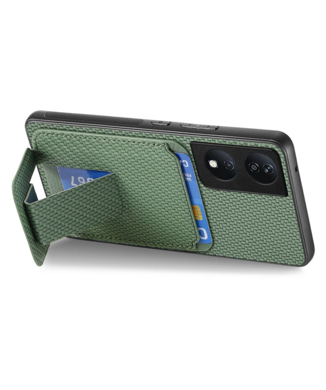 Fibra - Coque Honor 90 Smart avec Texture Fibre de Carbone