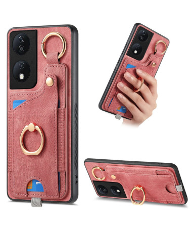 VINTA - Coque Honor 90 Smart Portefeuille en Cuir Vintage