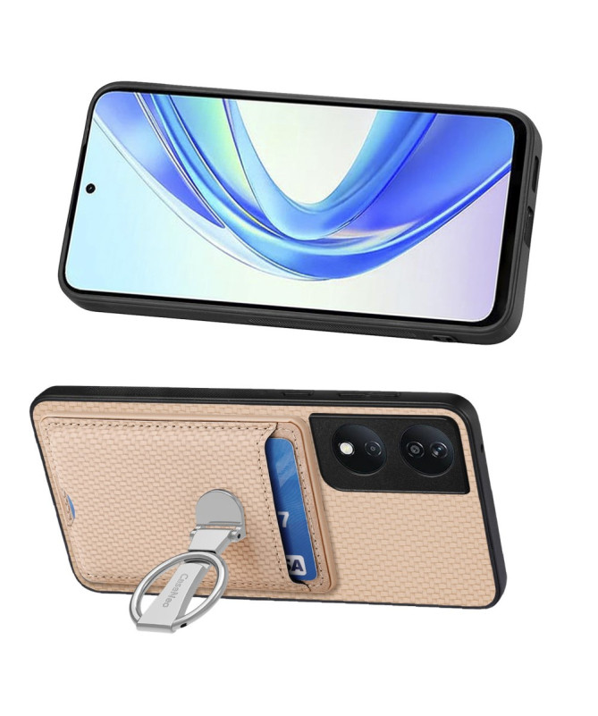 CARBOPRIME - Coque Honor 90 Smart avec Support Anneau