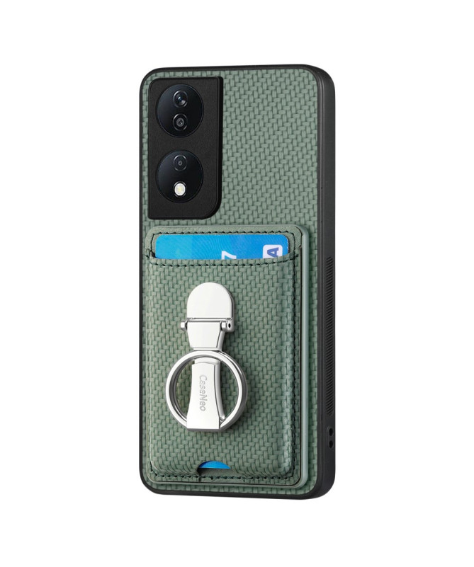 CARBOPRIME - Coque Honor 90 Smart avec Support Anneau
