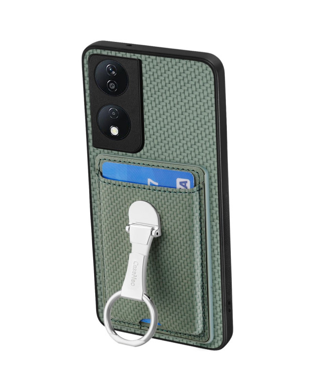 CARBOPRIME - Coque Honor 90 Smart avec Support Anneau