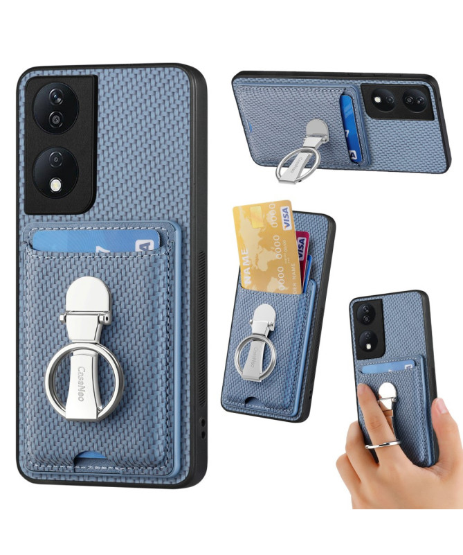 CARBOPRIME - Coque Honor 90 Smart avec Support Anneau