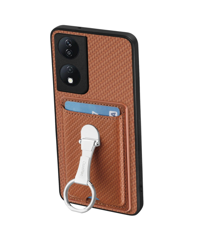 CARBOPRIME - Coque Honor 90 Smart avec Support Anneau