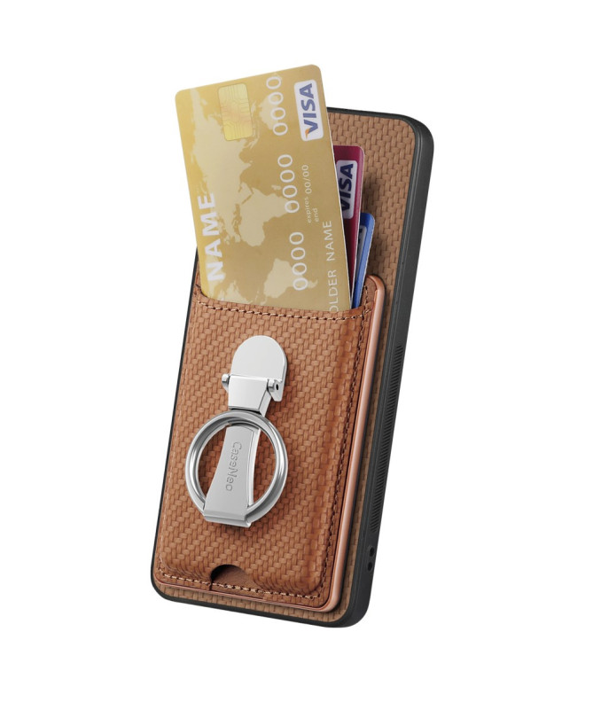 CARBOPRIME - Coque Honor 90 Smart avec Support Anneau