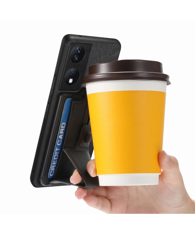 Kard - Coque Honor 90 Smart Fonction Support et porte-cartes