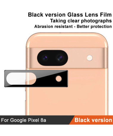 Protections en verre trempé Google Pixel 8a pour lentille (2 pièces)