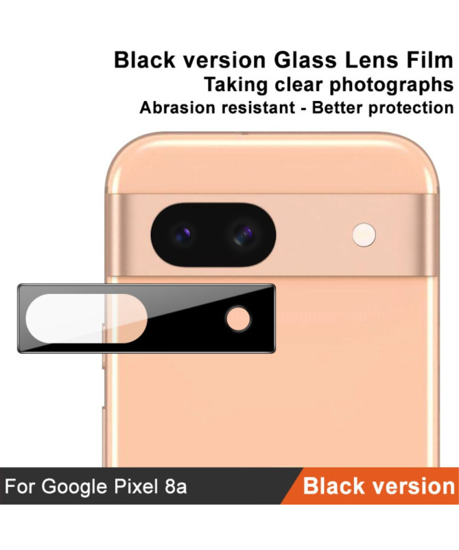 Protections en verre trempé Google Pixel 8a pour lentille (2 pièces)