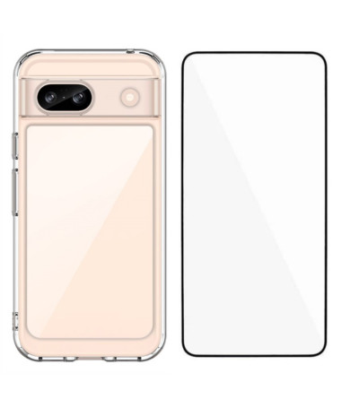 Clarios - Coque Google Pixel 8a Transparente avec Protection Complète