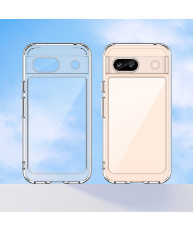 Clarios - Coque Google Pixel 8a Transparente avec Protection Complète