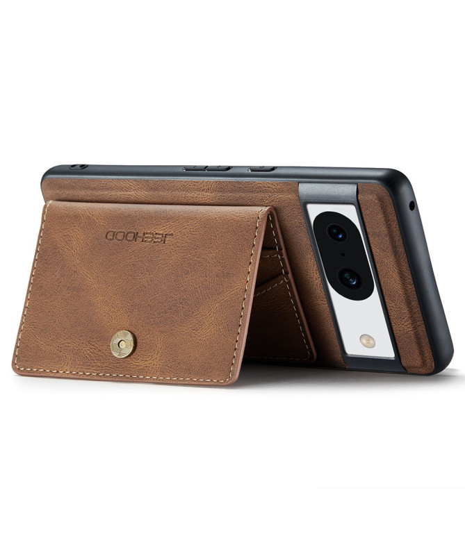 JHOOD - Coque Google Pixel 8a rétro avec pochette magnétique