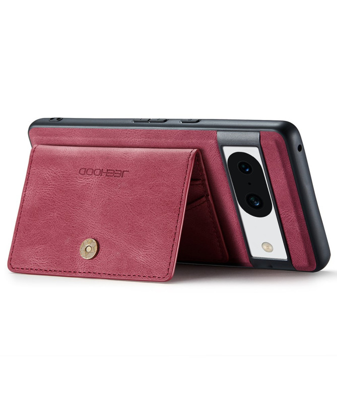 JHOOD - Coque Google Pixel 8a rétro avec pochette magnétique