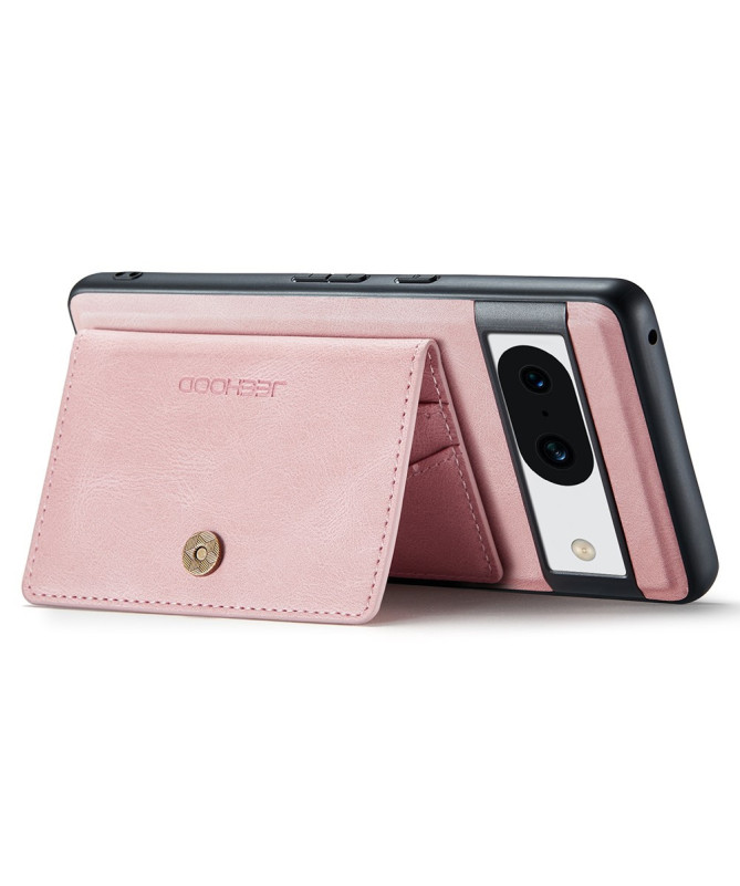 JHOOD - Coque Google Pixel 8a rétro avec pochette magnétique