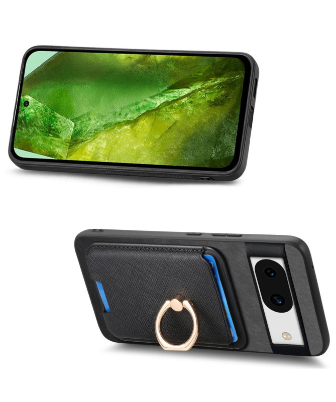 Rivoli - Coque Google Pixel 8a Porte-cartes et support