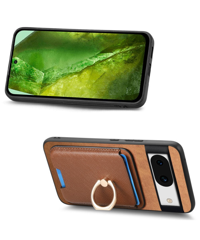 Rivoli - Coque Google Pixel 8a Porte-cartes et support