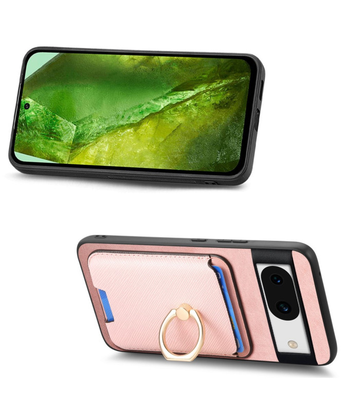Rivoli - Coque Google Pixel 8a Porte-cartes et support