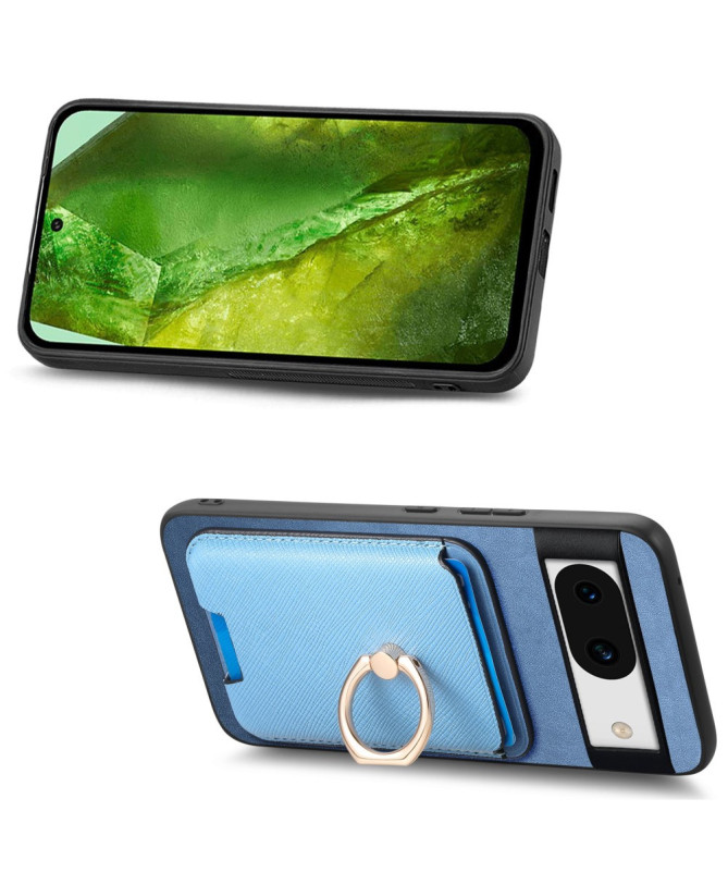 Rivoli - Coque Google Pixel 8a Porte-cartes et support