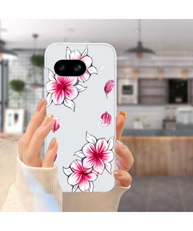 Amalfi - Coque Fleurs tropicales pour Google Pixel 8a