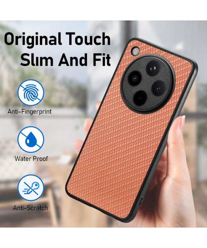 VIKSLA - Coque Oppo Find X8 Pro Style Fibre de Carbone