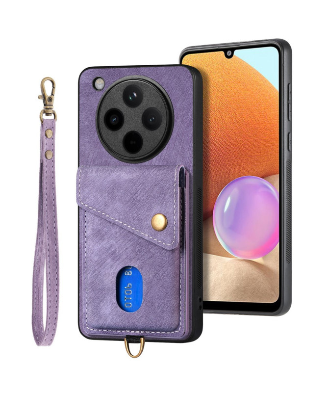 CASSEN - Coque Oppo Find X8 Pro avec Porte-cartes et Support