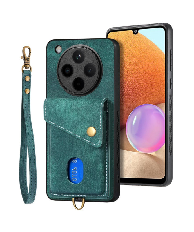 CASSEN - Coque Oppo Find X8 Pro avec Porte-cartes et Support