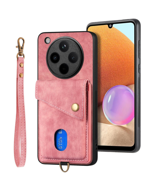 CASSEN - Coque Oppo Find X8 Pro avec Porte-cartes et Support