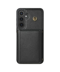 KLEVORA - Coque Samsung Galaxy A55 5G avec Porte-Cartes Tri-Fold et Lanière