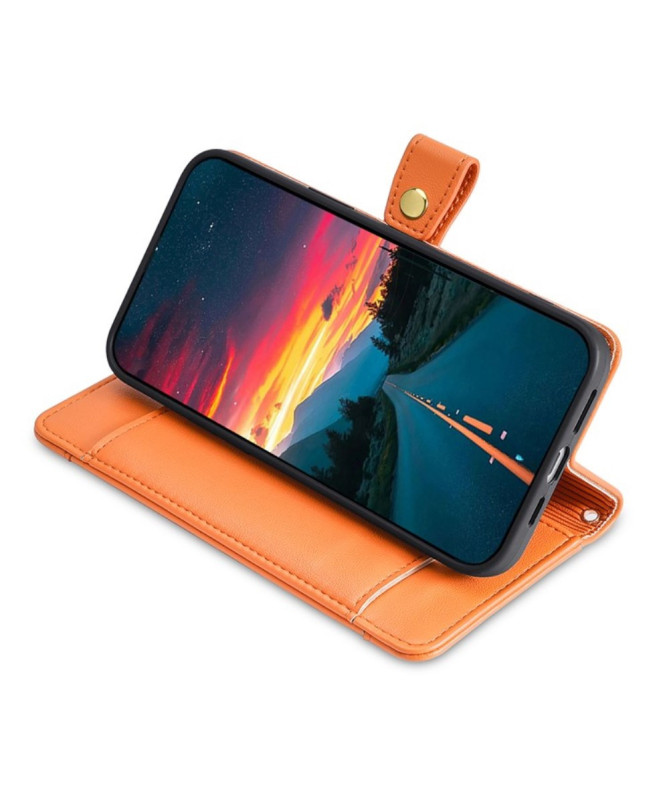 SOLDRÖM - Housse Moto G85 5G Portefeuille à Bandoulière