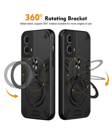 ROTEXIA - Coque Moto G85 5G avec support rotatif