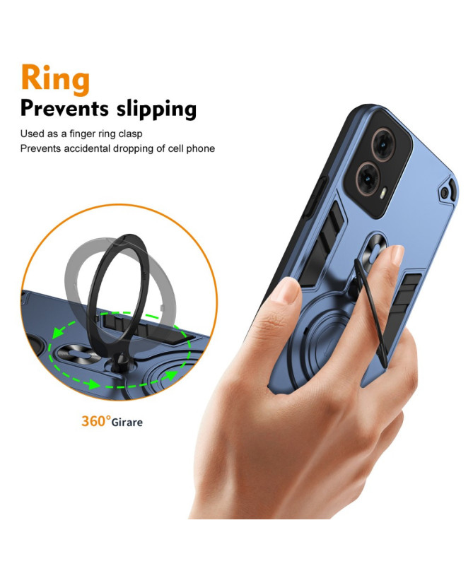 ROTEXIA - Coque Moto G85 5G avec support rotatif