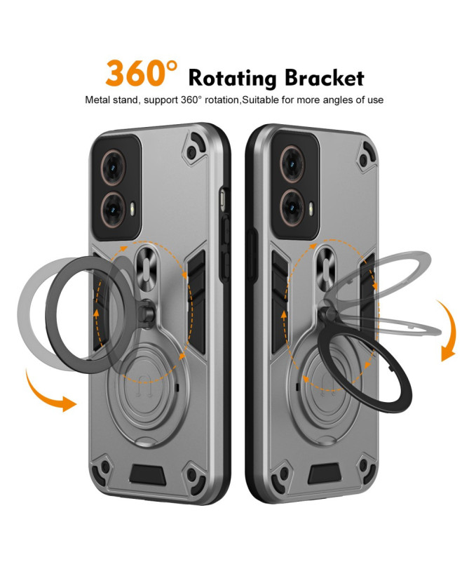 ROTEXIA - Coque Moto G85 5G avec support rotatif