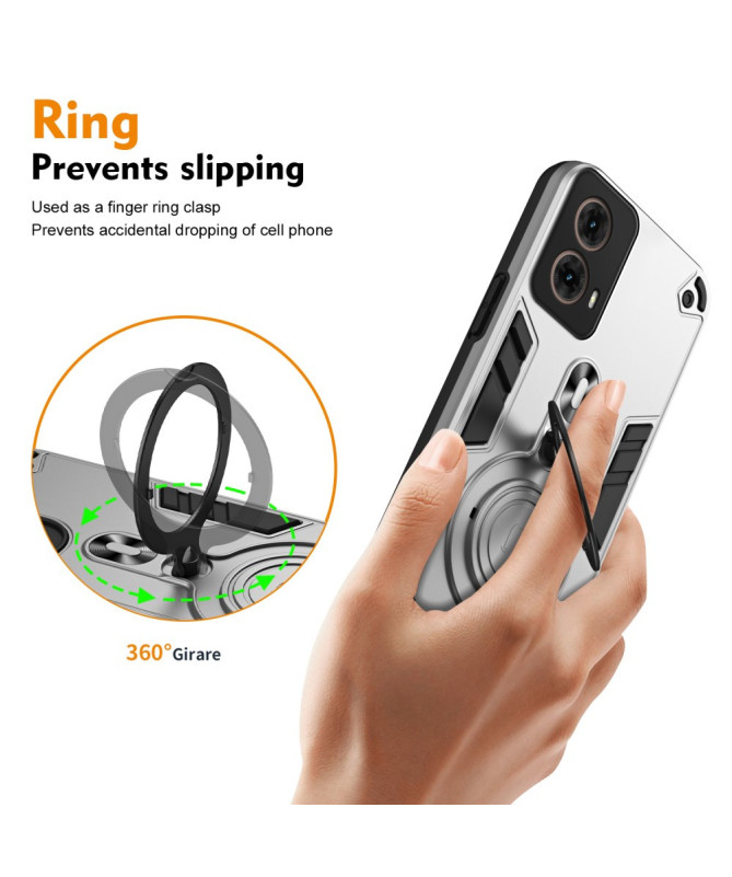 ROTEXIA - Coque Moto G85 5G avec support rotatif