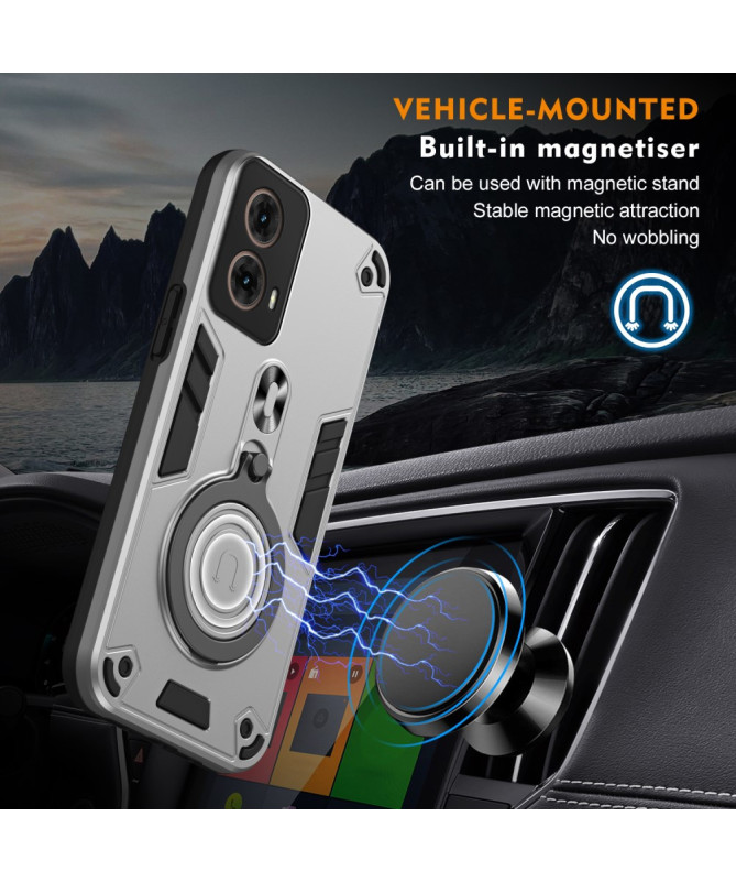 ROTEXIA - Coque Moto G85 5G avec support rotatif