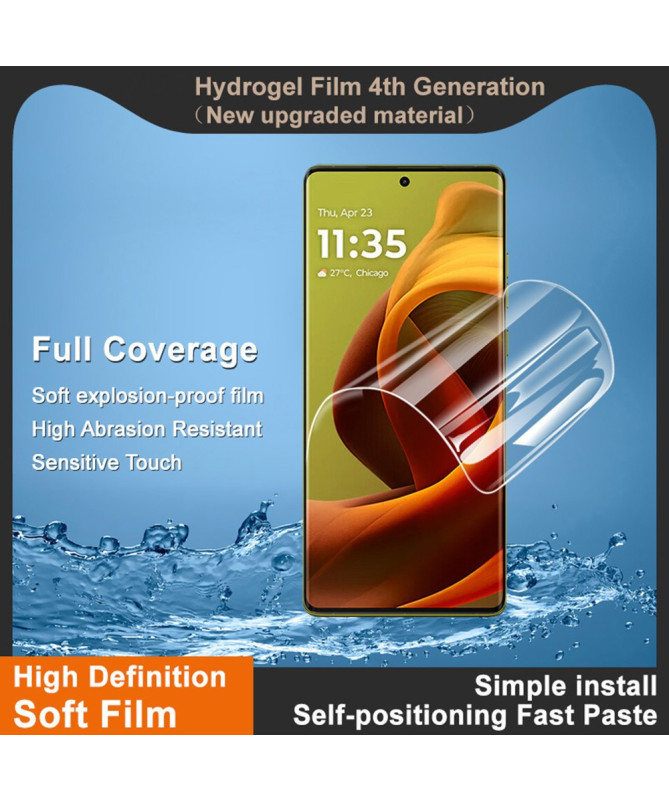 Protection d'écran Moto G85 5G en hydrogel (2 pièces)