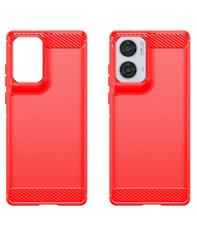 Carbon Shield - Coque Moto G85 5G Design Fibre de Carbone