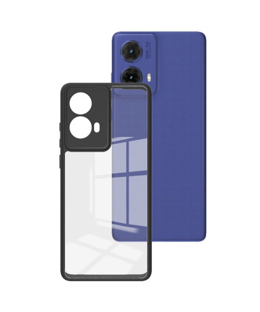 UX-9A - Coque Moto G85 5G Transparente Bords noir