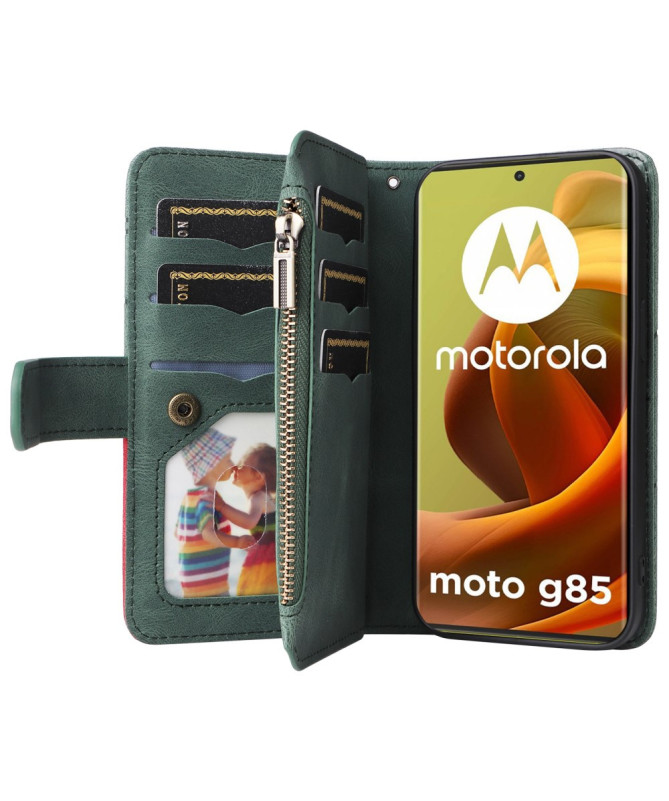 Housse Moto G85 5G Bicolore artistique 002 Series