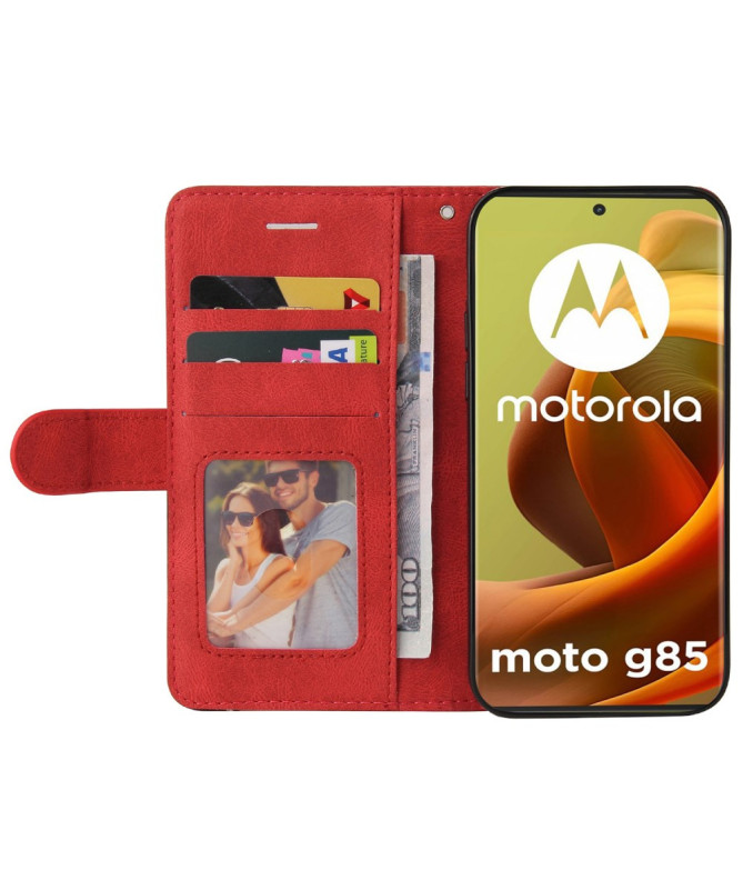 Housse Moto G85 5G Bicolore artistique